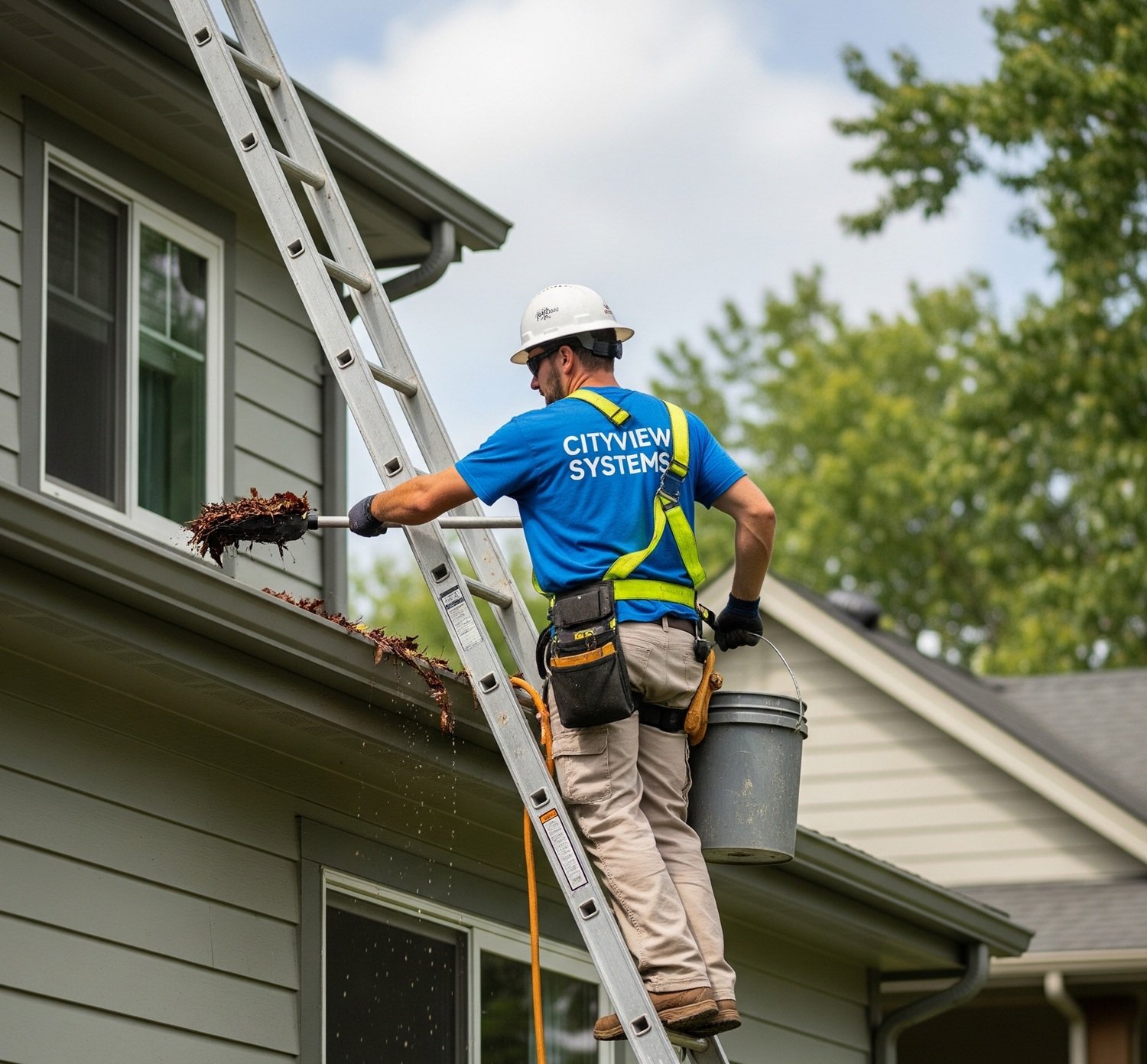 Gutter Cleaning - Hamburg