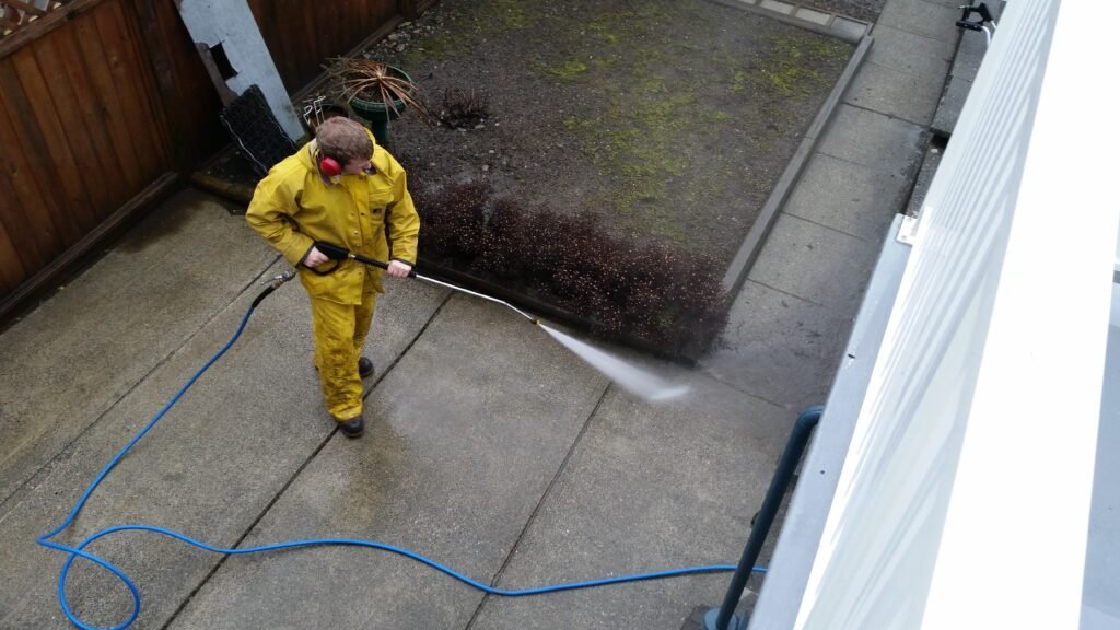 Pressure Washing 6 floor pressure washing