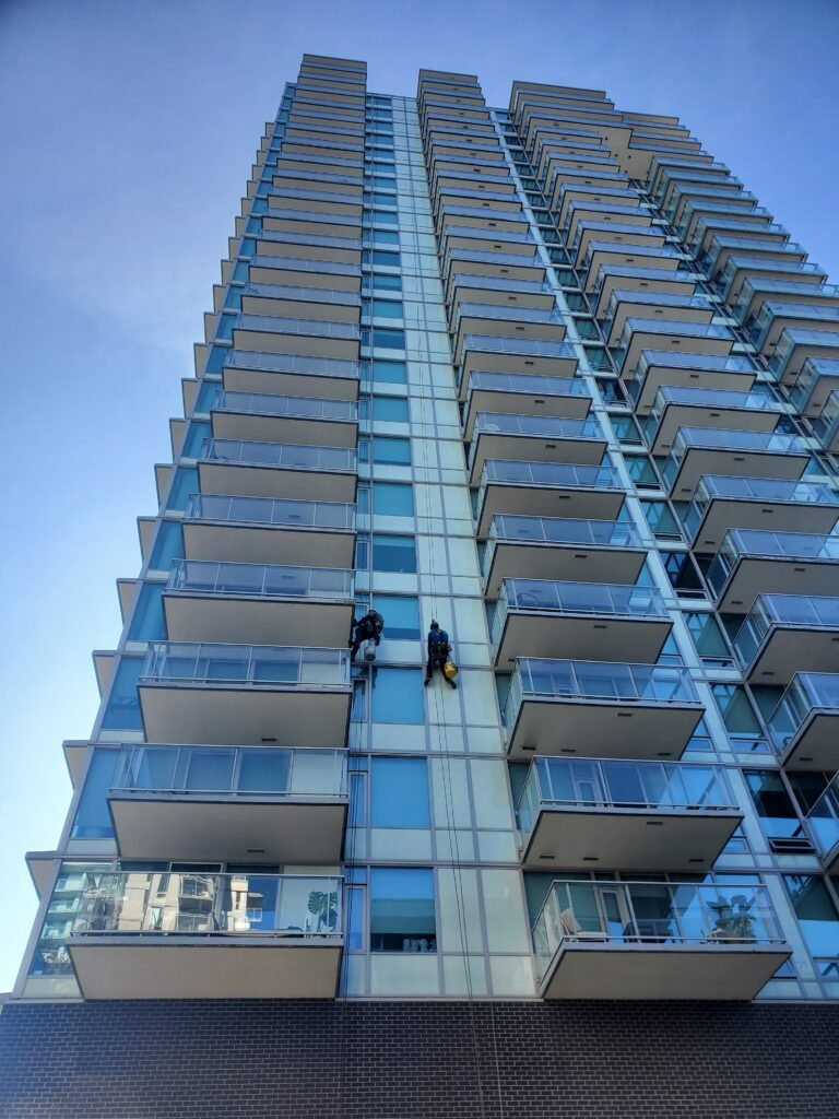 Janitorial Services 6 off the side of building